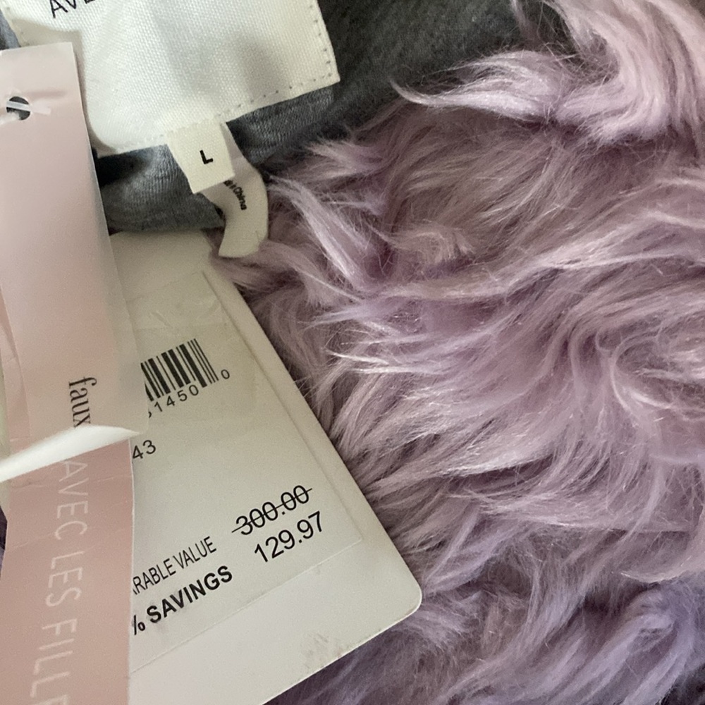 Avec Les Filles Faux Fur Jacket - Picture 7 of 7